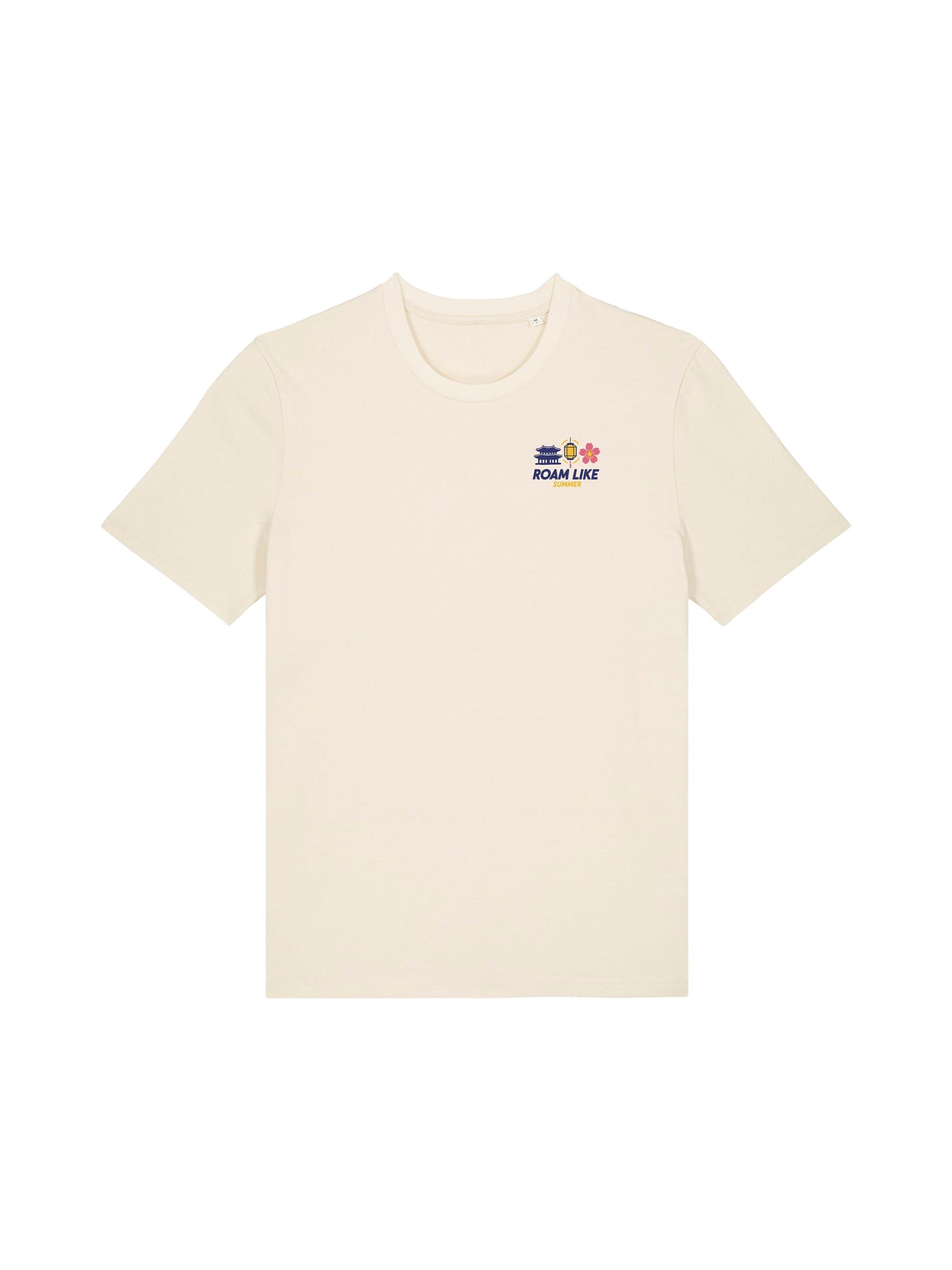 RoamLikeSummer Shirt 'South Korea WM26' in Beige: front