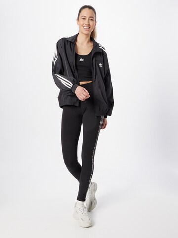 Skinny Leggings '3-Stripes Print' ADIDAS ORIGINALS en noir