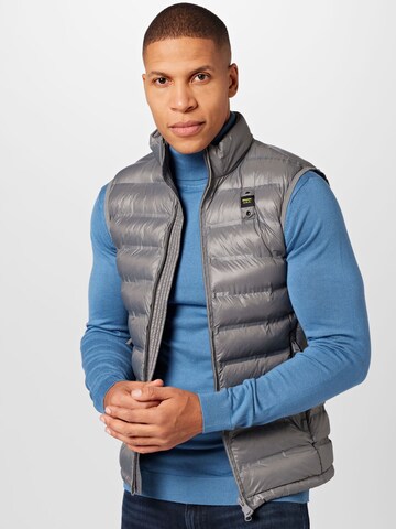 Blauer.USA Bodywarmer in Grijs: voorkant