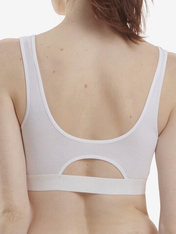 Bustier Soutien-gorge de sport ' Sport Solid Cotton ' ADIDAS SPORTSWEAR en blanc