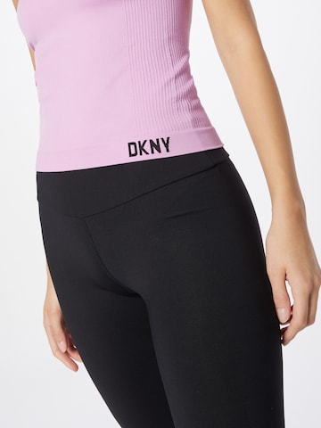 DKNY Performance Top sportowy w kolorze fioletowy