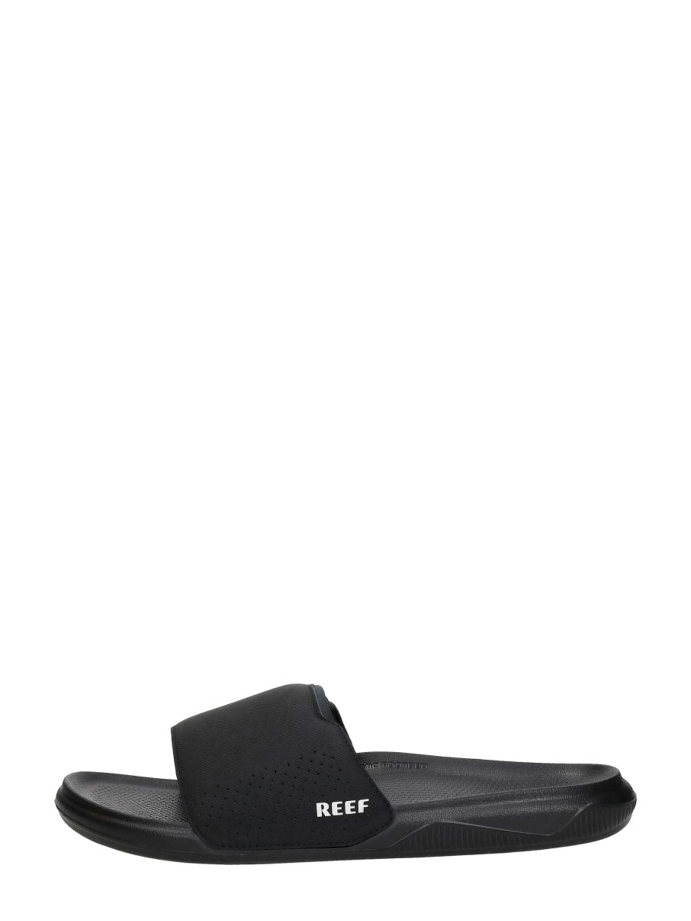 REEF Mule 'Tailslide' in Black: front