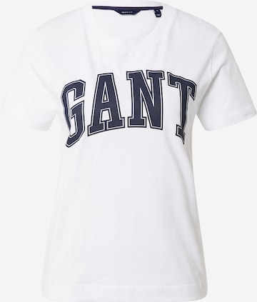 GANT T-Shirt in Weiß: front