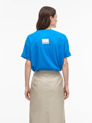Maglia extra large di ROUGE EDIT in blu: frontale