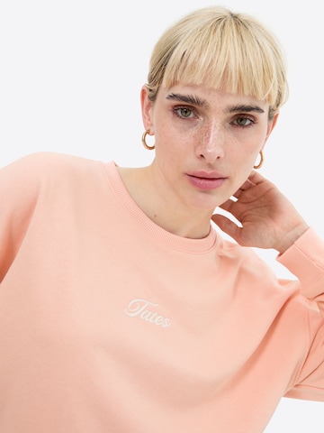 TATES Sweatshirt in Orange