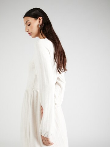JDY Knit dress 'ANDREA' in White