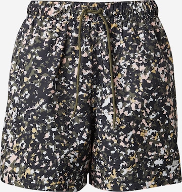žalia Nike Sportswear Laisvas Kelnės 'CLUB': priekis