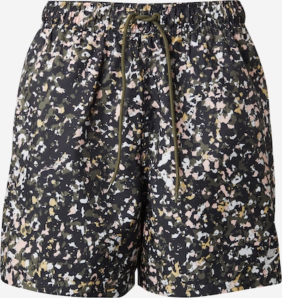 Kelnės 'CLUB' iš Nike Sportswear, spalva – alyvuogių spalva / rožinė / juoda / balta, Prekių apžvalga