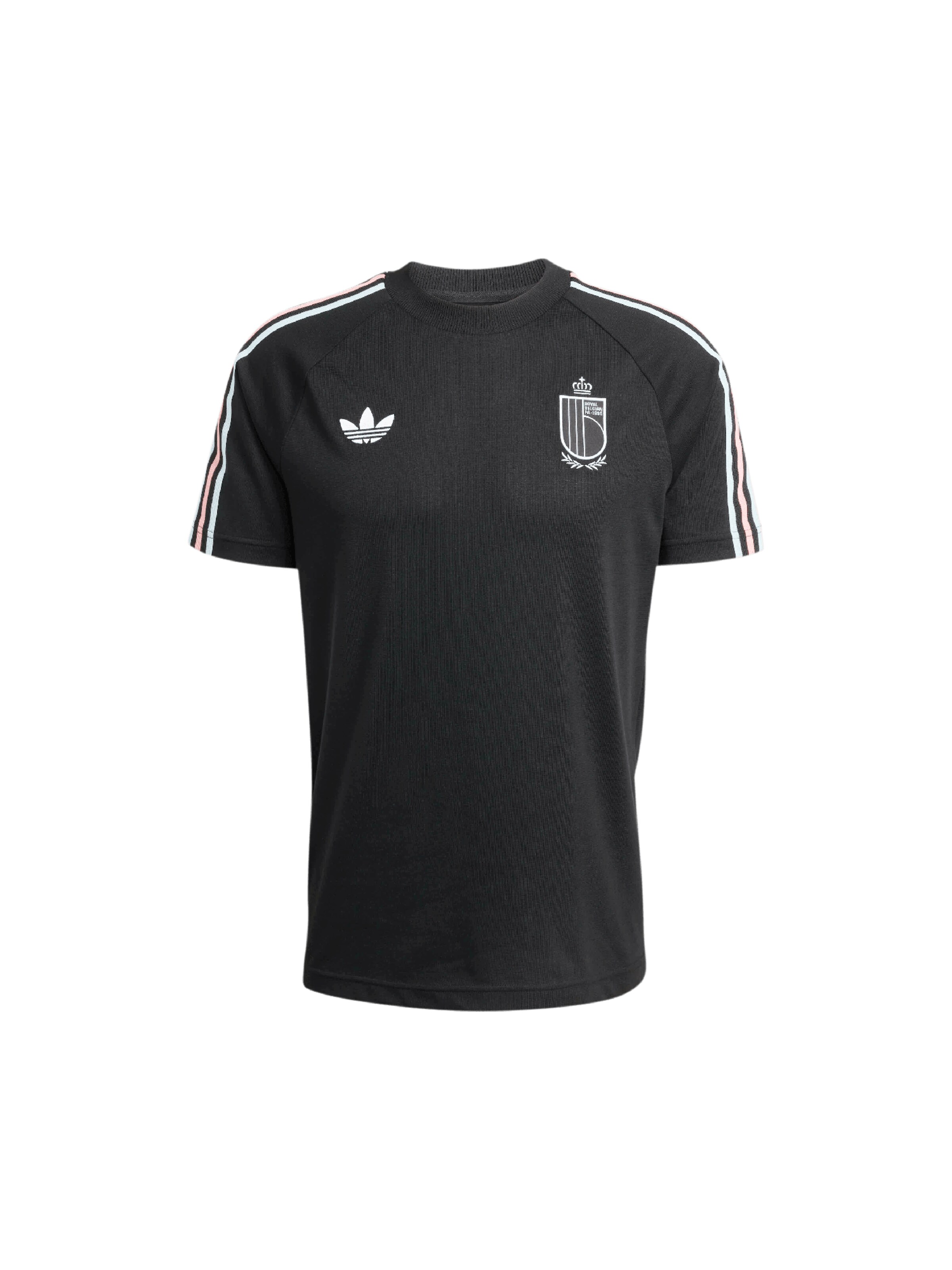 ADIDAS PERFORMANCE Sporta krekls 'RBFA', krāsa - debeszils / rožkrāsas / melns / balts, Preces skats