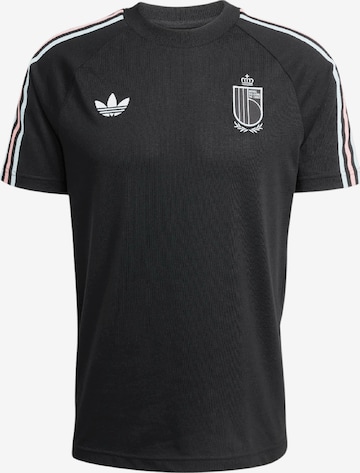 ADIDAS PERFORMANCE Αθλητική φανέλα 'Belgien' σε μαύρο: μπροστά