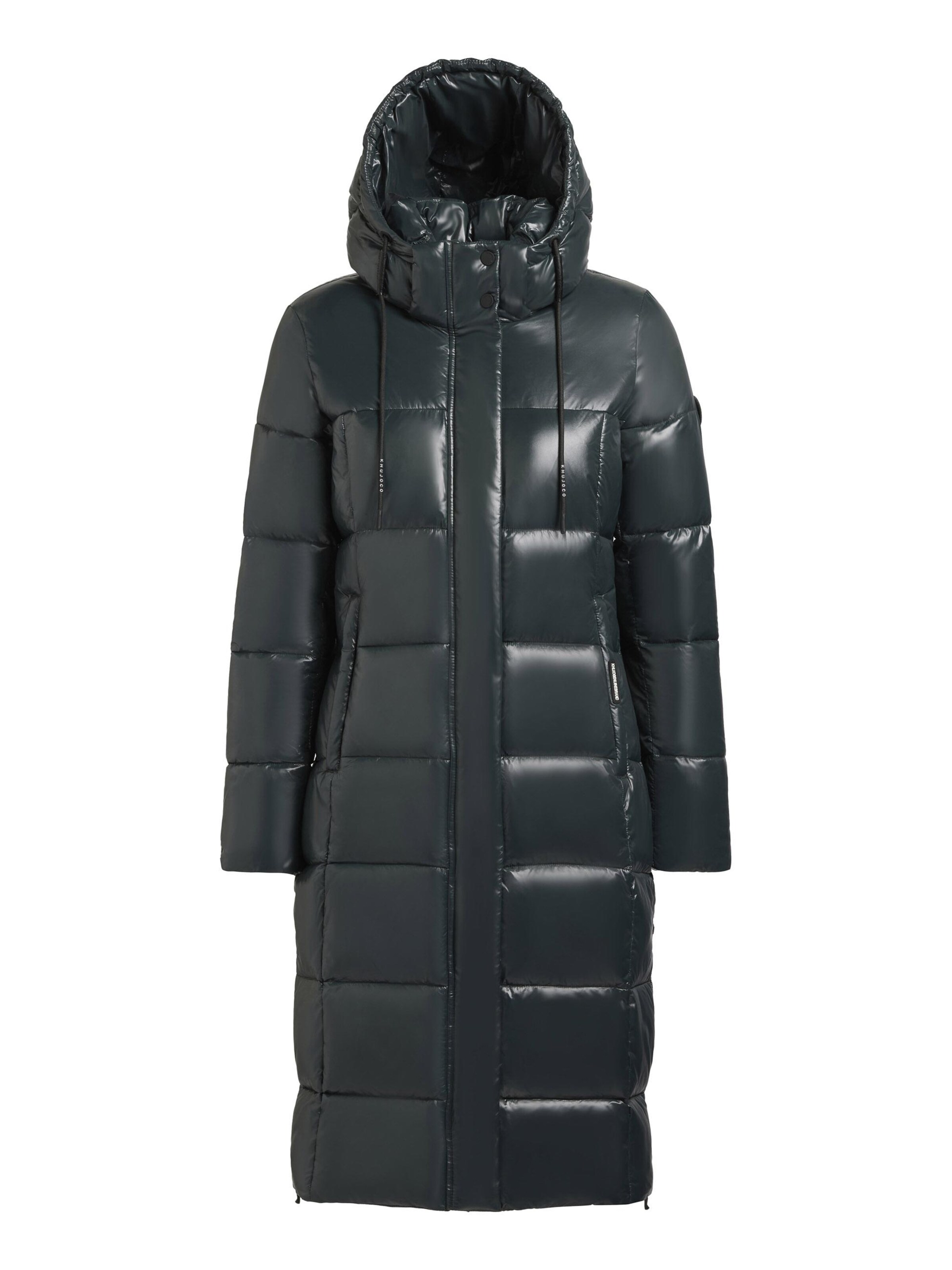 khujo Mantel in Grün: Vorderseite