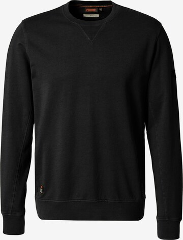 PIONEER Sweatshirt in Black: front