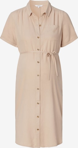 Robe-chemise 'Chofu' Noppies en beige : devant