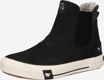 MUSTANG Chelsea boots in Zwart: voorkant