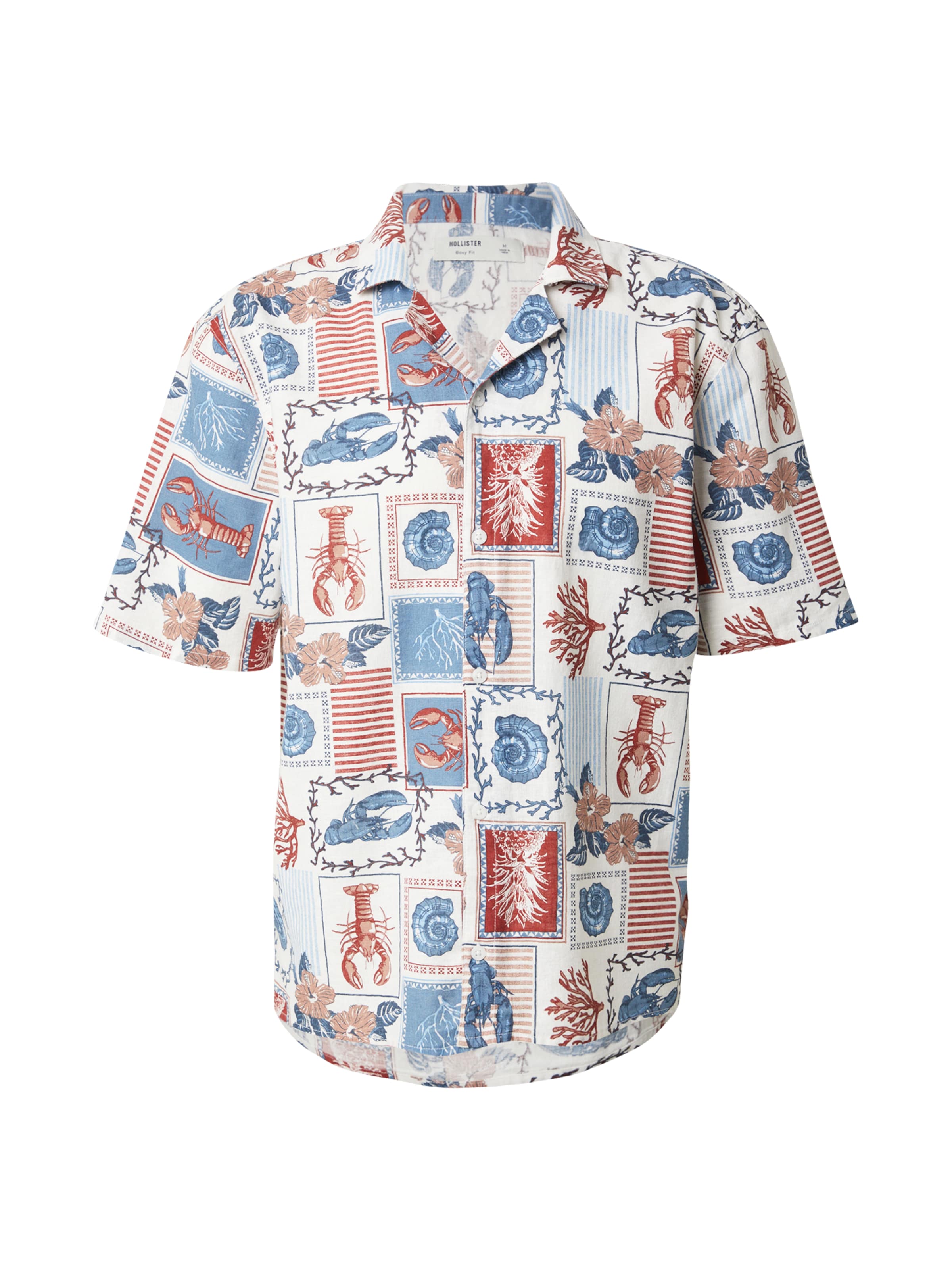 Regular fit Camicia di HOLLISTER in bianco: frontale