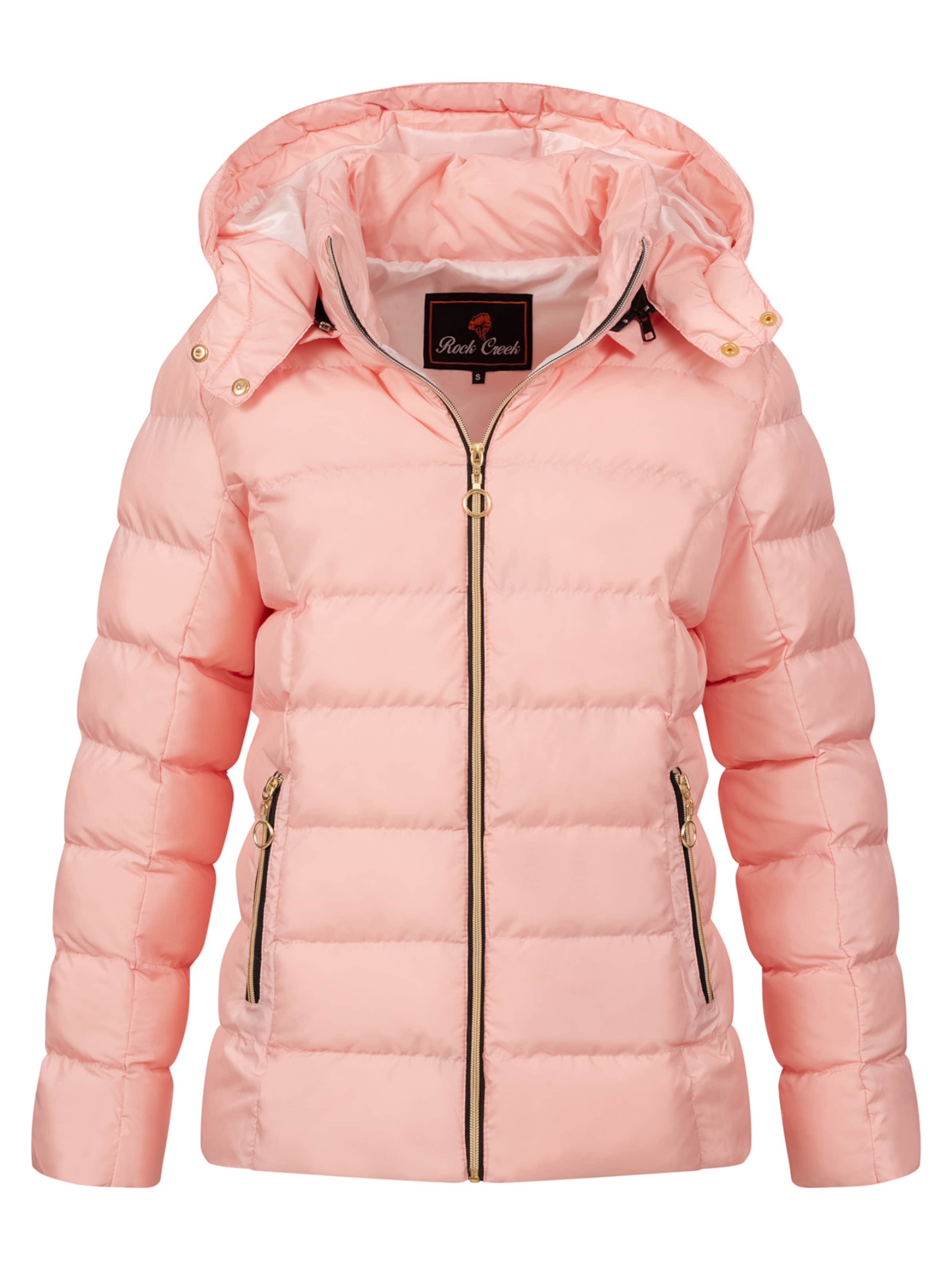 Rock Creek Winterjacke in Pink: Vorderseite