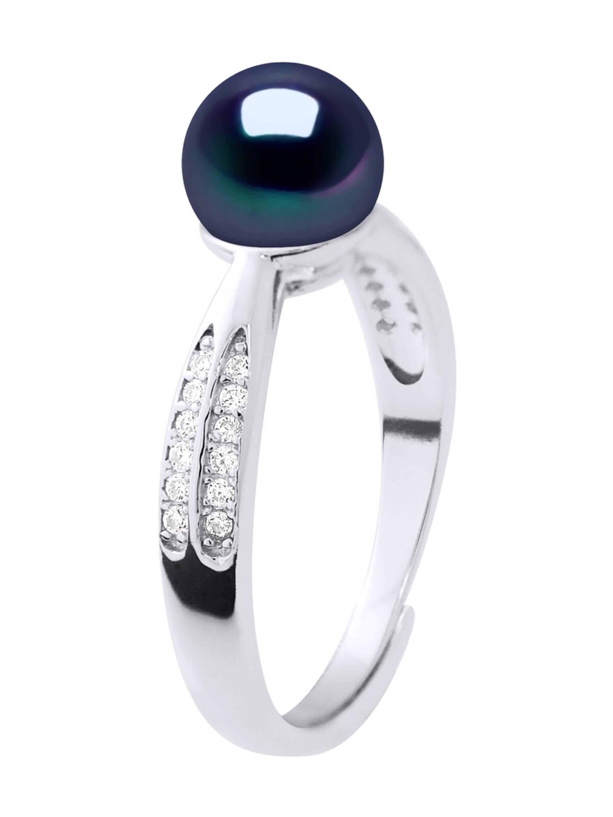 Ateliers Saint Germain Ring 'FORMENTERA' i sort: forside