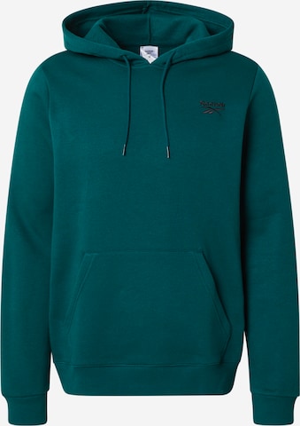 Reebok Sportsweatshirt 'Identity' in Grün: Vorderseite