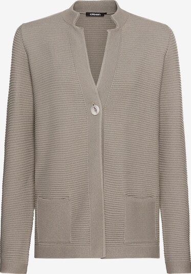 Olsen Strickjacke in cappuccino, Produktansicht