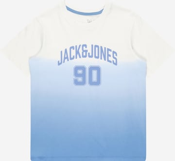 Jack & Jones Junior T-shirt 'AIRDIP' i blå: framsida