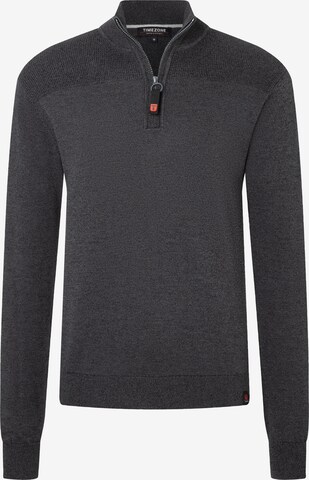 TIMEZONE Sweater in Grey: front