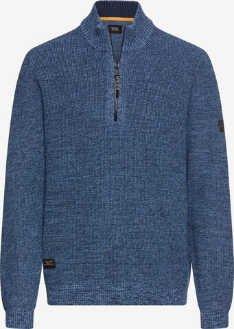 CAMEL ACTIVE Sweater in Blue: front