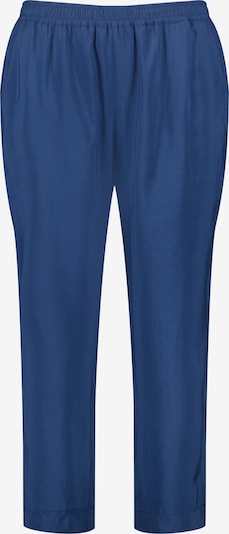 SAMOON Pantalon en bleu cobalt, Vue avec produit