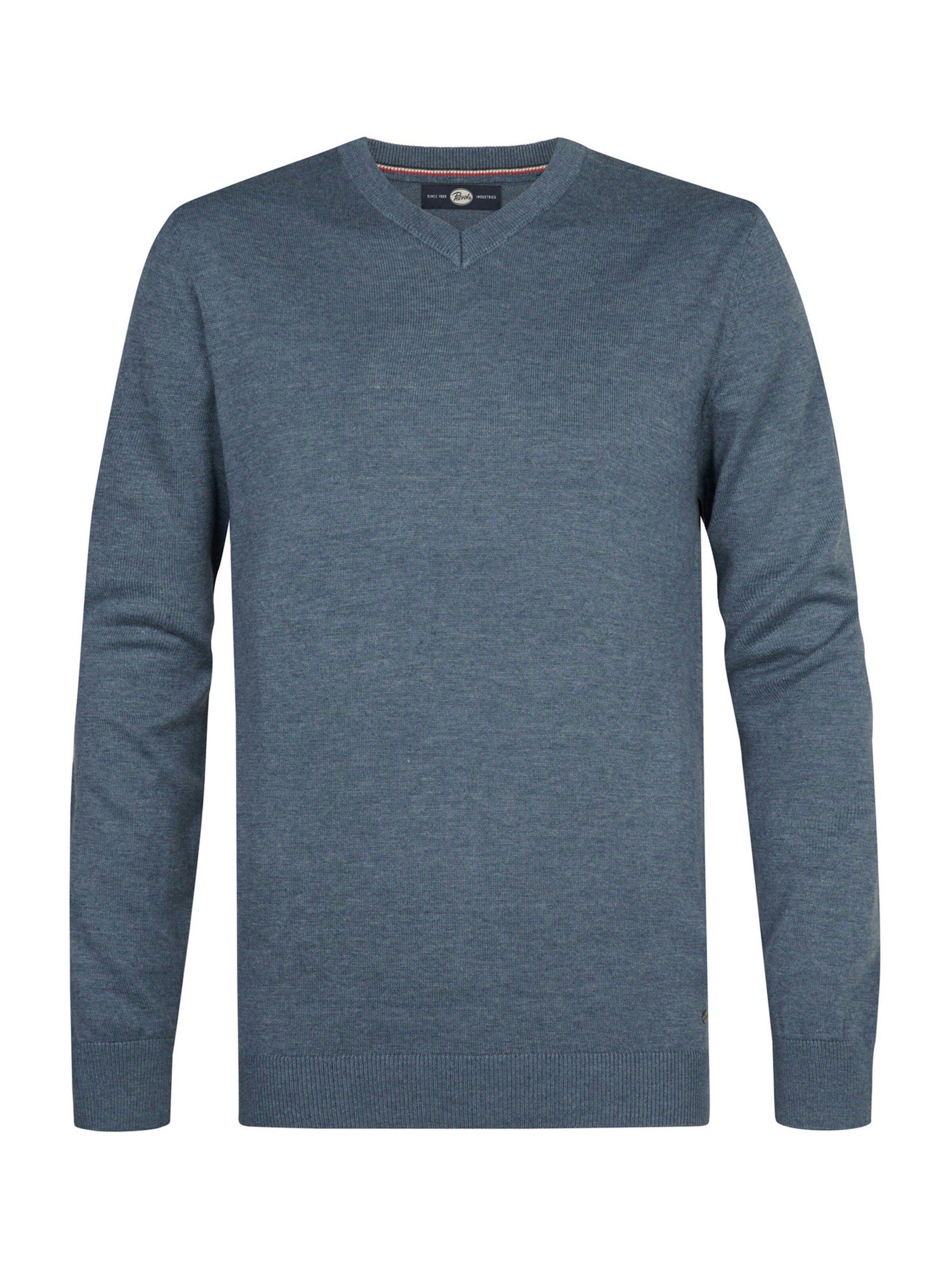 Petrol Industries Pullover in Blau: Vorderseite