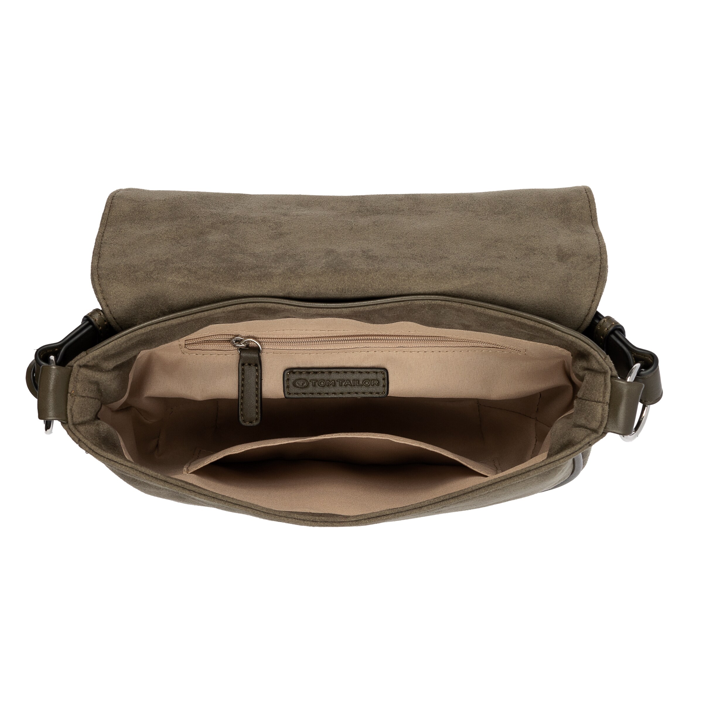 TOM TAILOR Shoulder Bag in Green