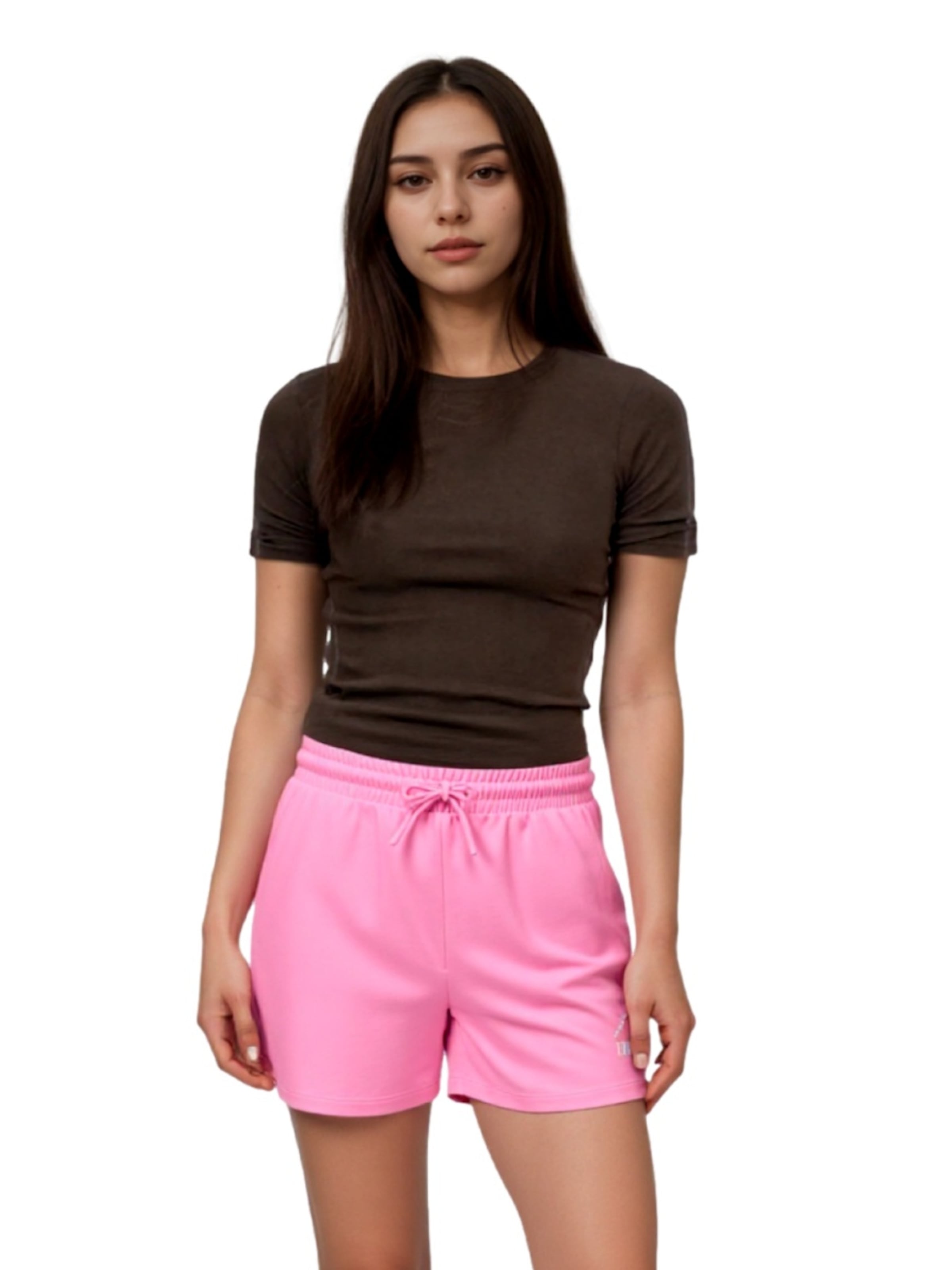 Loosefit Pantalon de sport 'Cava Life' ONLY PLAY en rose : devant