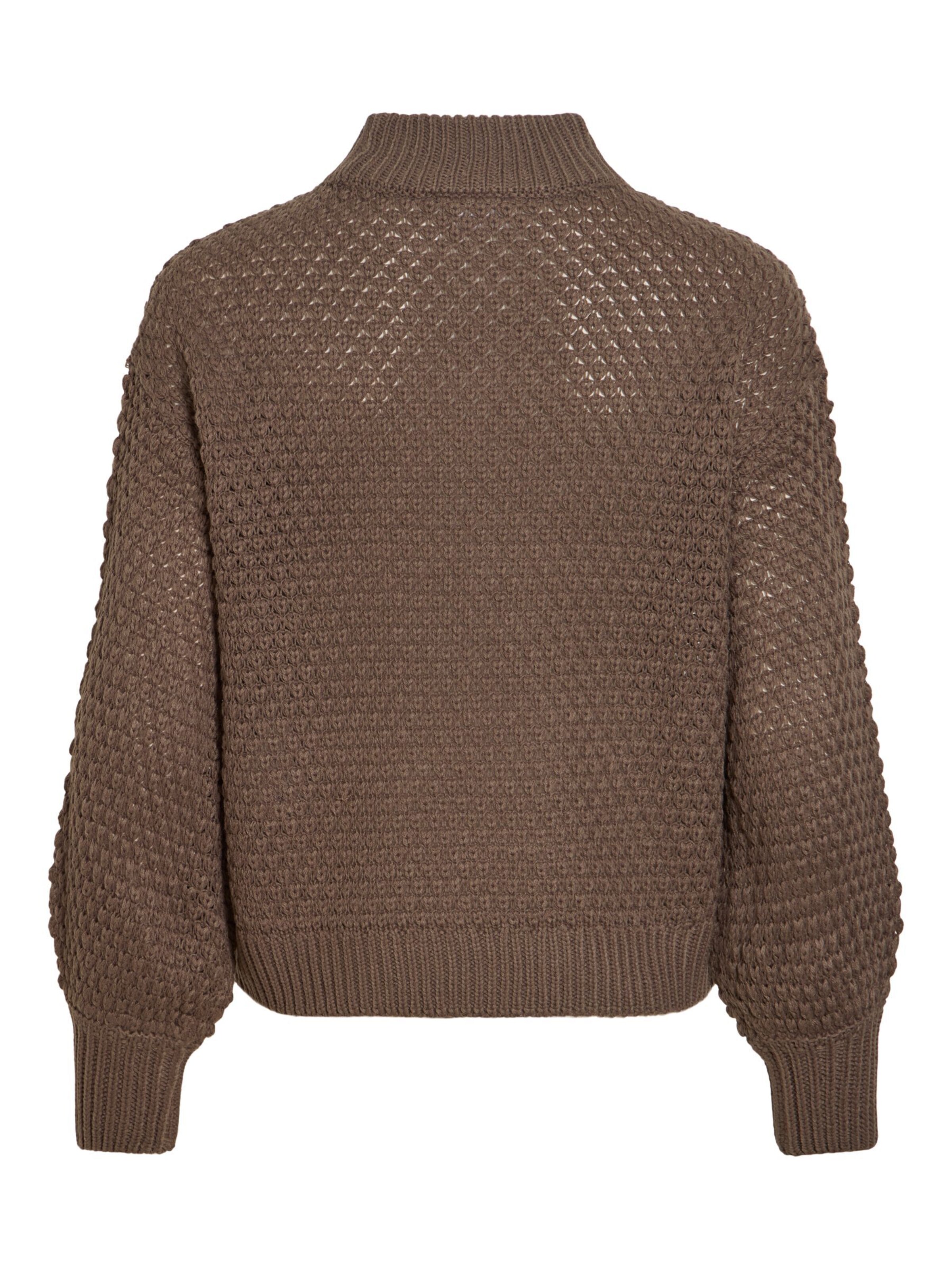 VILA Sweater in Brown