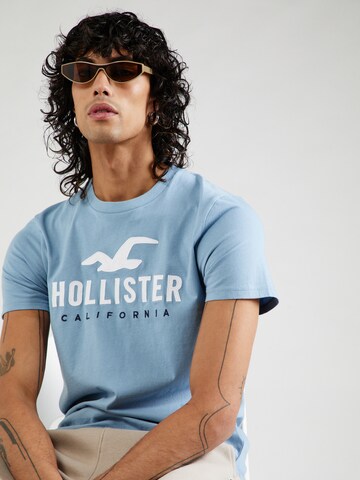 HOLLISTER Μπλουζάκι σε μπλε