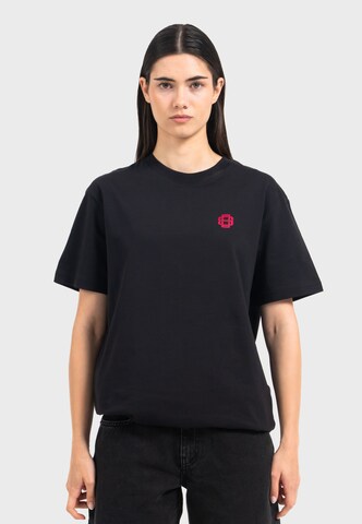 Oldskull T-Shirt 'Retro Cherry Chaser Logo Graphic' in Schwarz