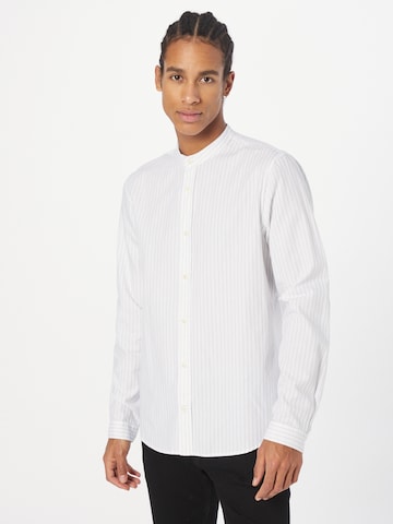 ARMEDANGELS Regular fit Button Up Shirt 'Tomaso' in White: front
