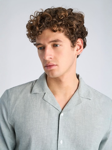 Lindbergh Regular fit Overhemd in Blauw