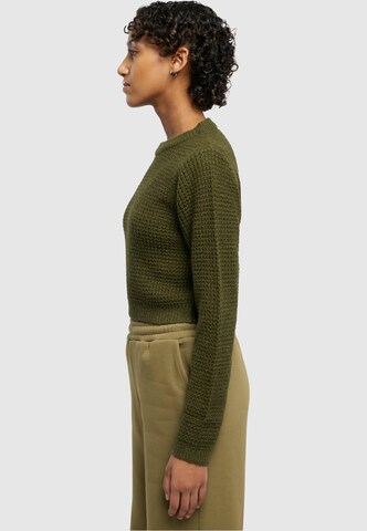 Pullover 'Waffles' di Urban Classics in verde