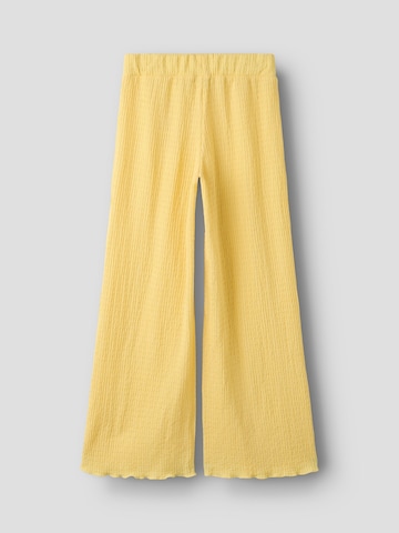 NAME IT Wide leg Broek in Geel