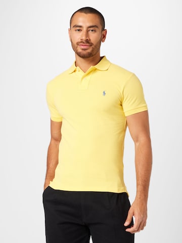 Polo Ralph Lauren Regular fit T-shirt i gul: framsida