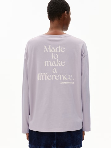 ARMEDANGELS Shirt in Purple