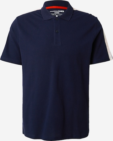 JACK & JONES Poloshirt 'SPIRIT' in Blau: predná strana