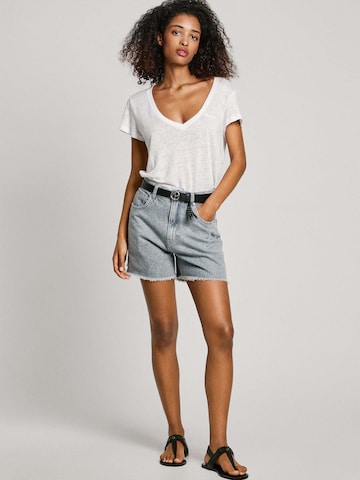 Maglietta 'Megan' di Pepe Jeans in bianco