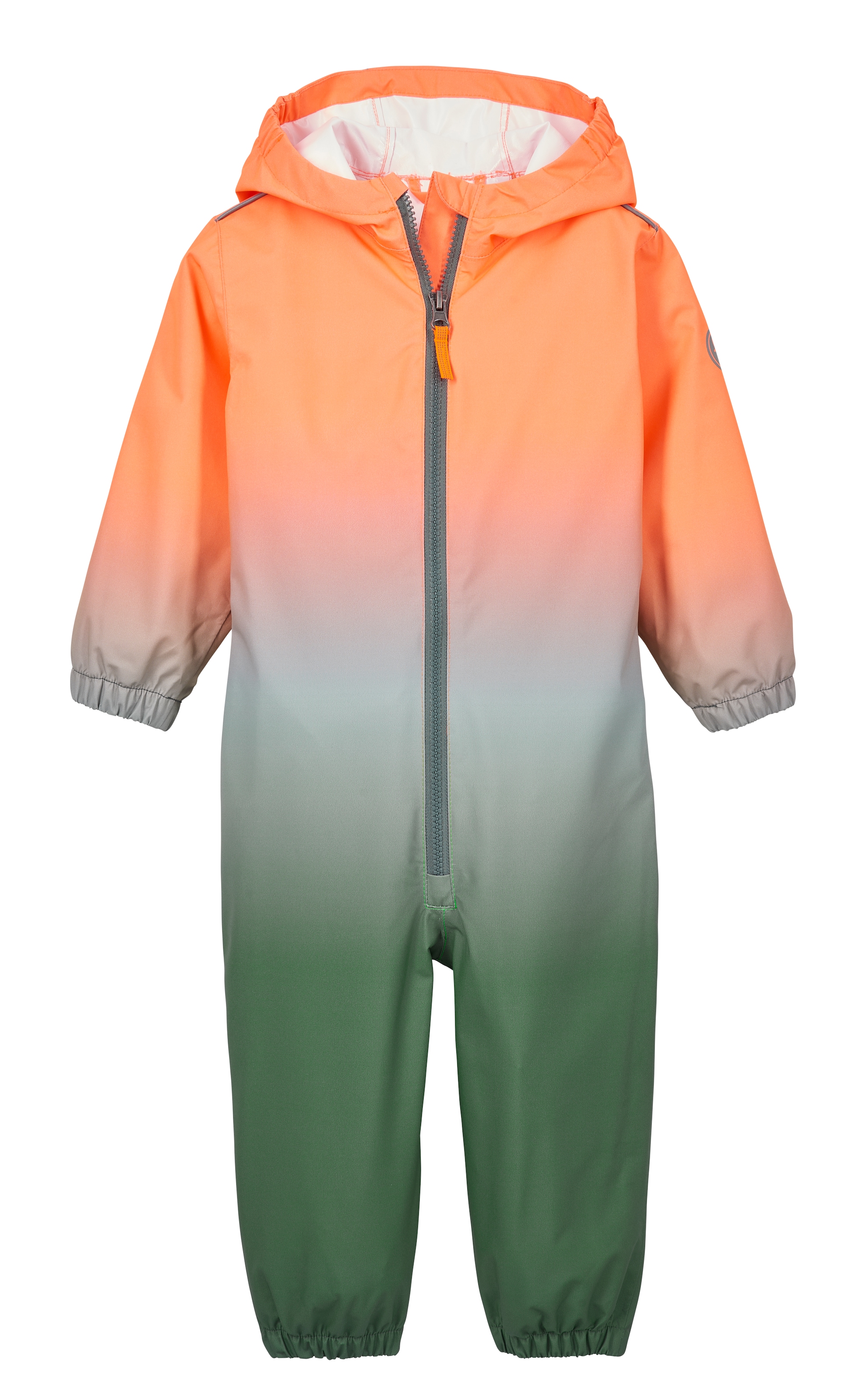 first instinct by killtec Regenanzug in Grün: Vorderseite