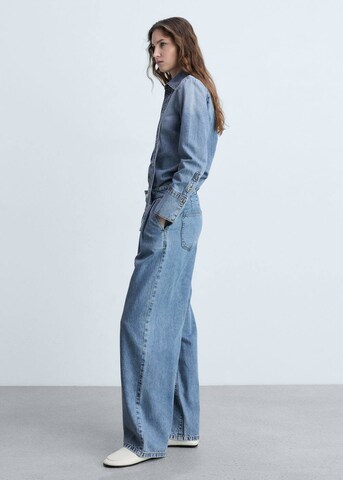 MANGO Loosefit Jeans 'Melissa' in Blau