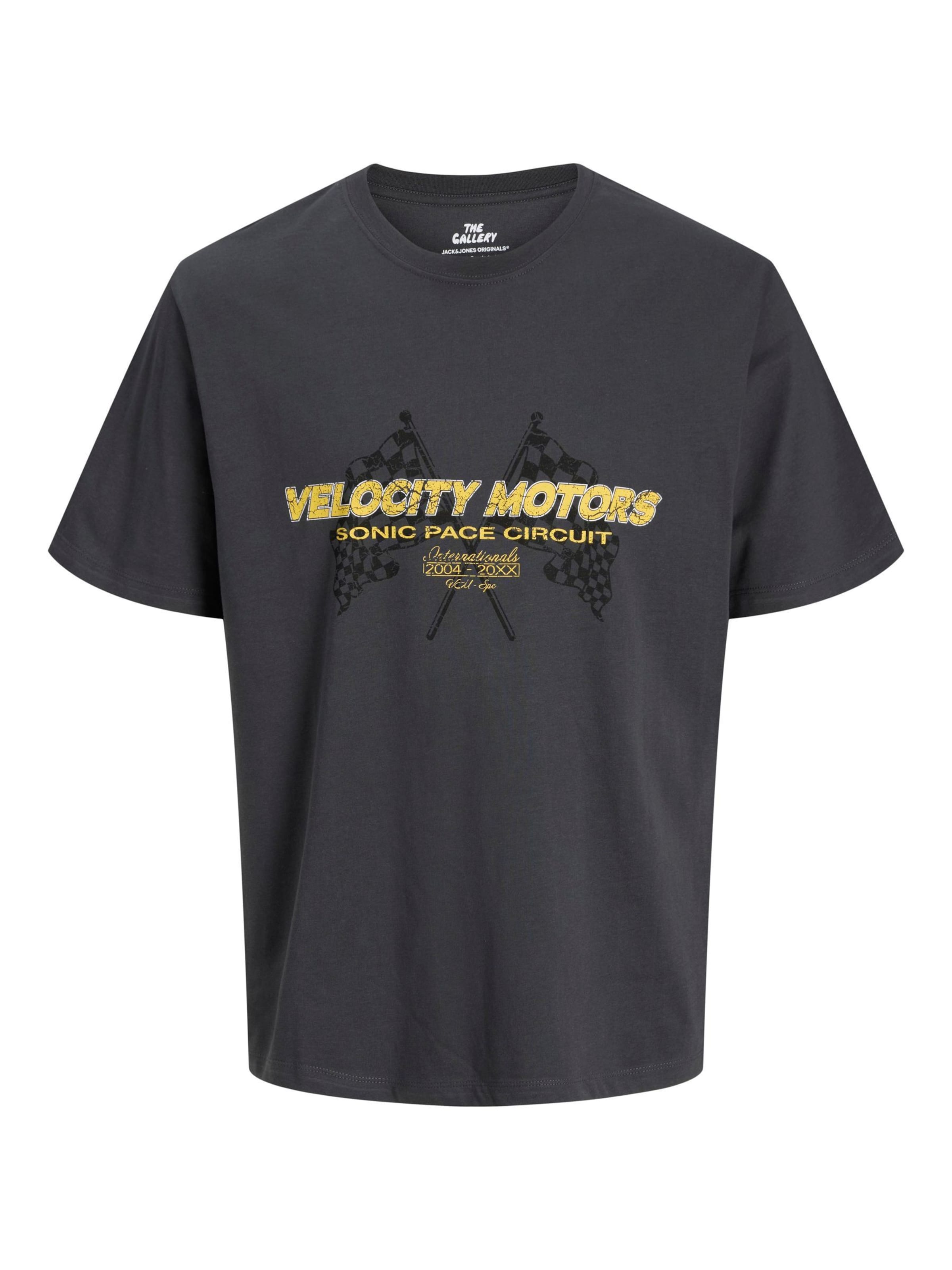 Jack & Jones Plus Shirt in Grijs: voorkant