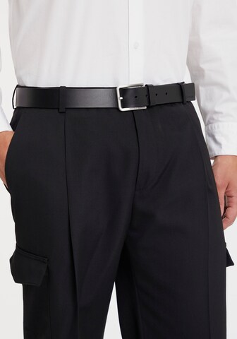 Ceinture Calvin Klein en noir : devant