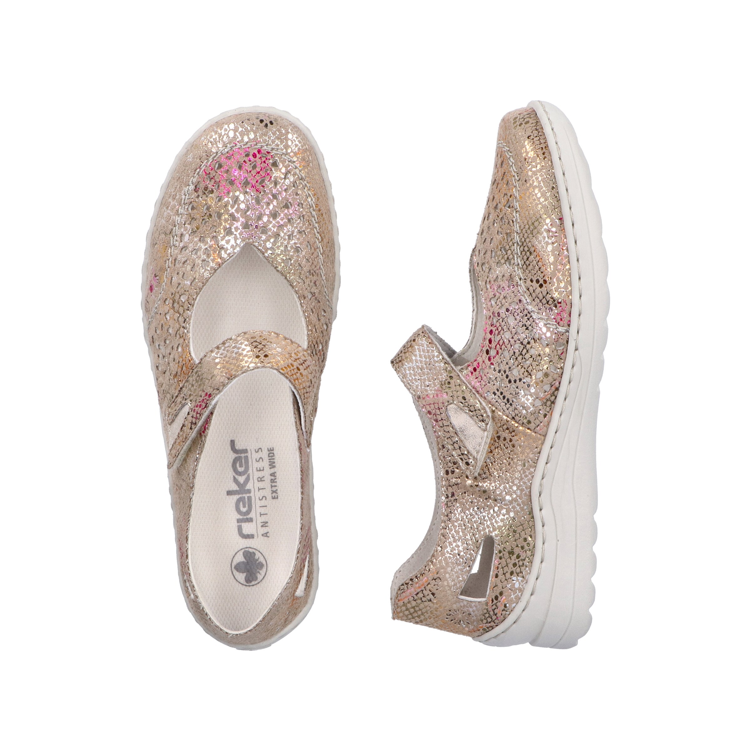 Rieker Slipper in Beige