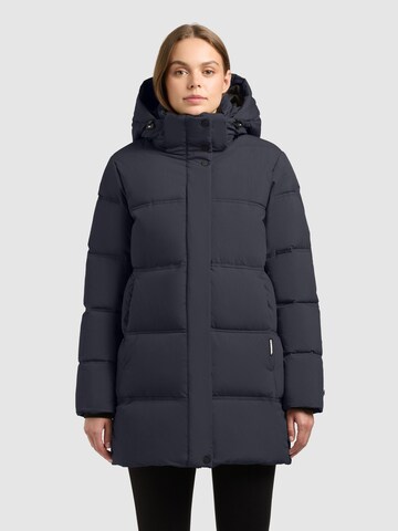 khujo Winter Jacket in Grey: front