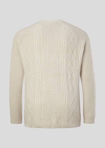 s.Oliver Men Big Sizes Sweater in Beige