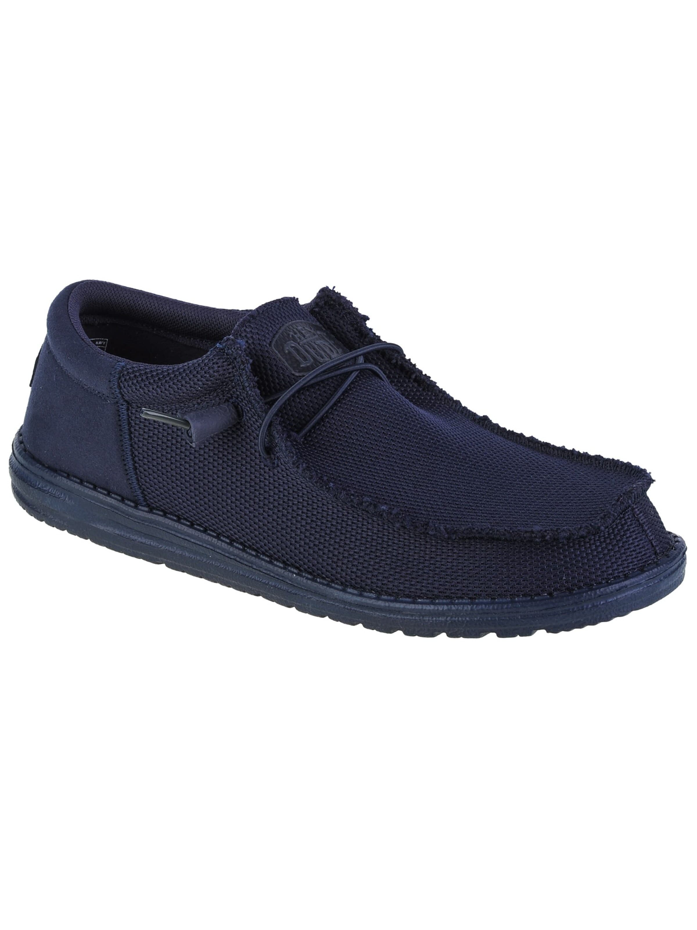 HEY DUDE Moccasin 'Hey Dude Wally Funk Mono' in Blue: front