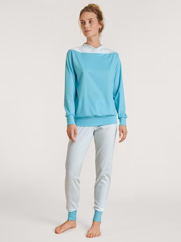 CALIDA Pyjama 'Soulmate'‌‌‌‌ in Blau